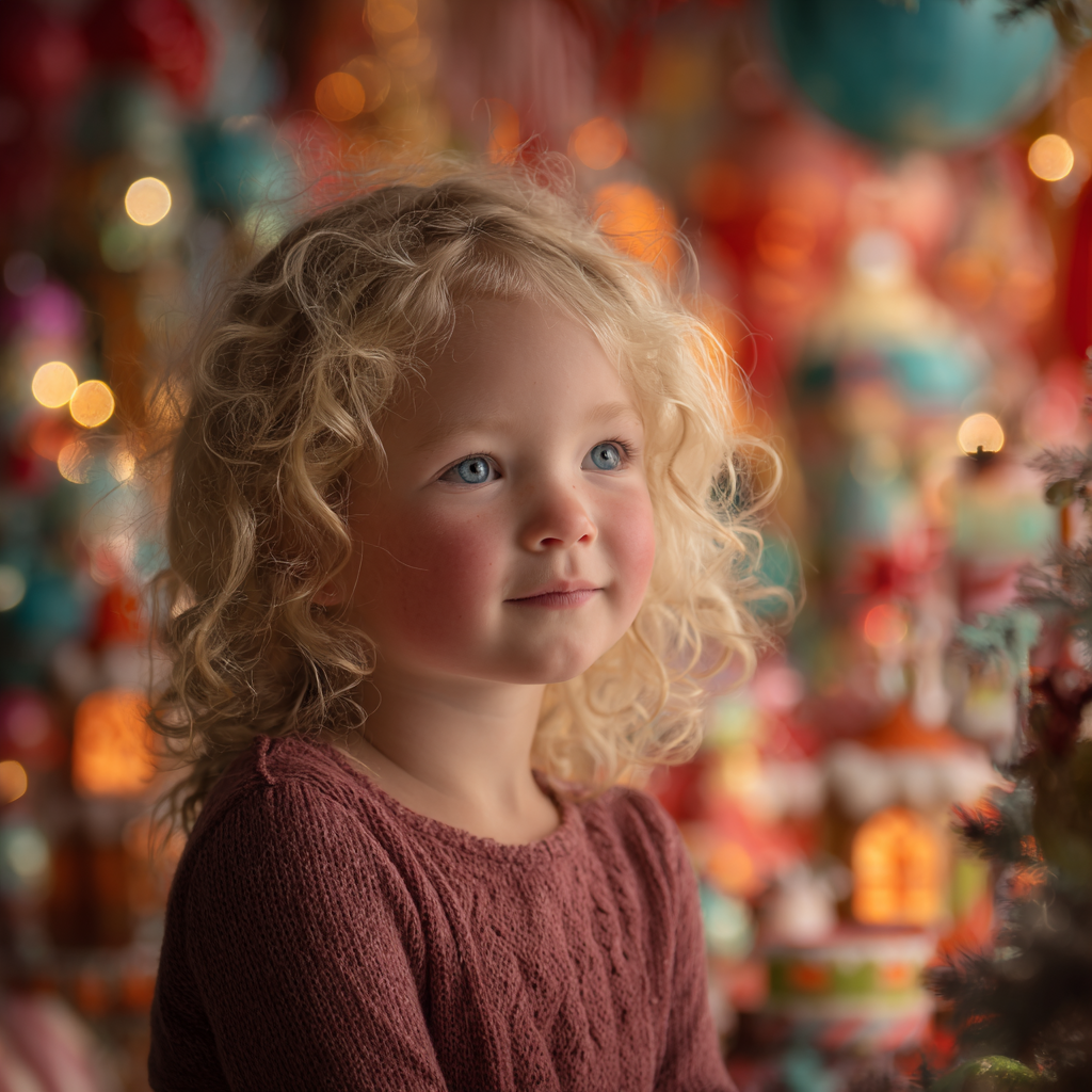 Christmas Colourful Lights- Digital Overlays - Image 8