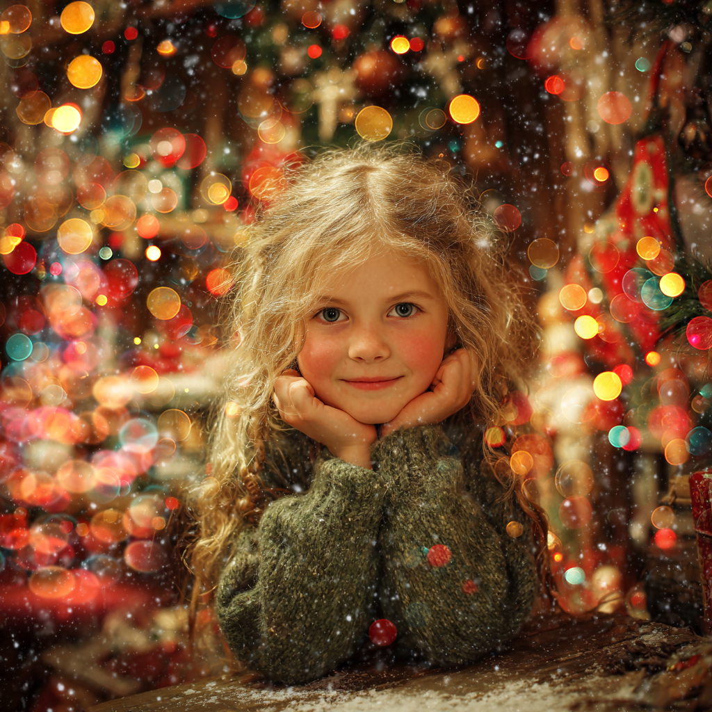 Christmas Colourful Lights- Digital Overlays - Image 13