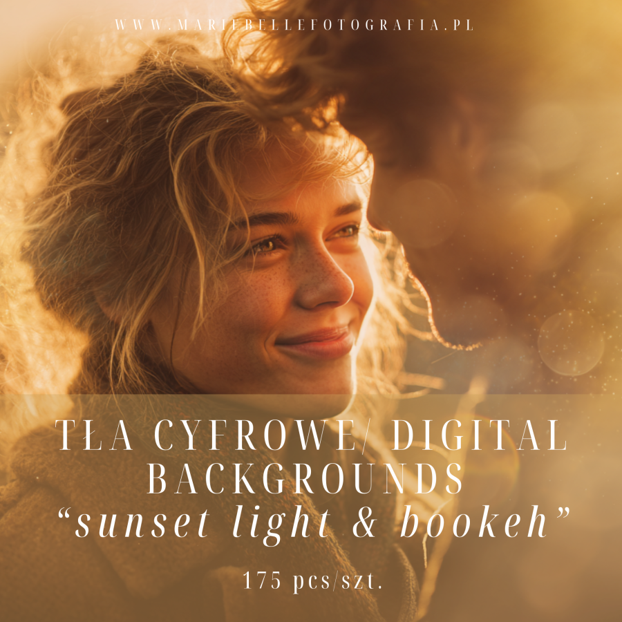 Sunset Light & Bokeh Collection – 175 Digital Overlays