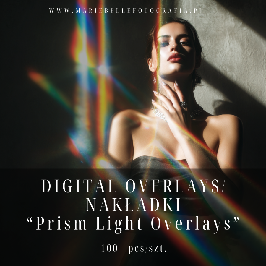 Prism Light Overlays – 100+ Digital Overlays